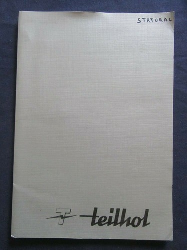 Ancienne brochure teilhol - ancienne,