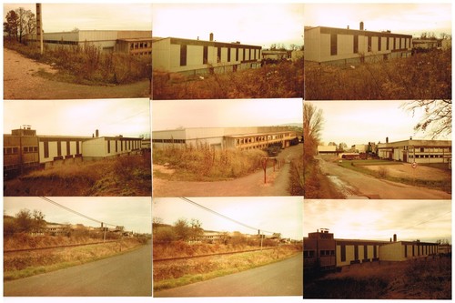 Lot anciennes photos usine - lot,