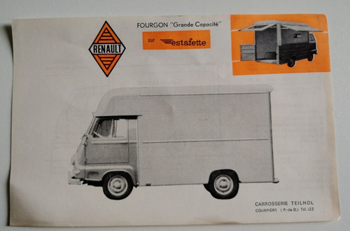 Ancienne brochure carrosserie - brochure,