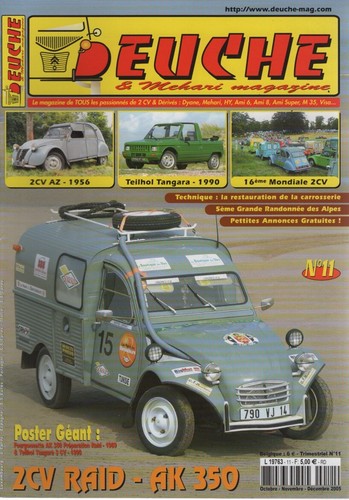 Deuche mehari magazine 11 - &,