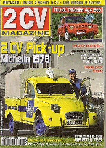 2cv magazine citroen - 2cv, ak
