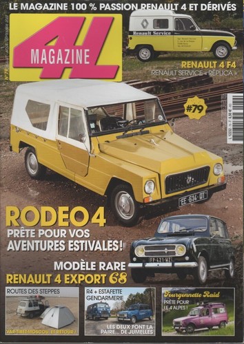 Magazine renault f4 86 - magazine,
