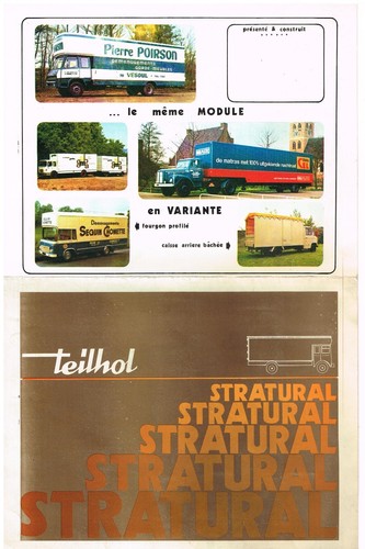 Ancienne brochure teilhol - ancienne,