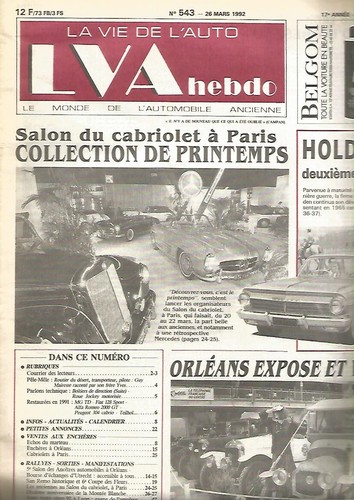 Vie auto 553 - l'auto, mg